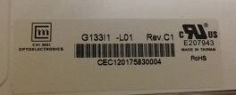 Hot Sell 13,3 hüvelykes G133i 1- l 01 1280*800 LCD panel